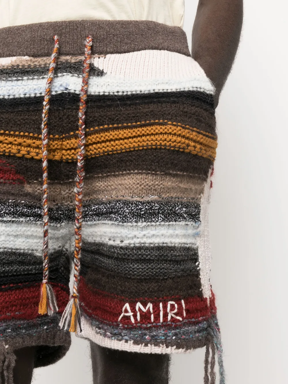 Amiri パッチデニム オレンジ バンダナ パンツ Amiri パッチデニム オレンジ バンダナ パンツ