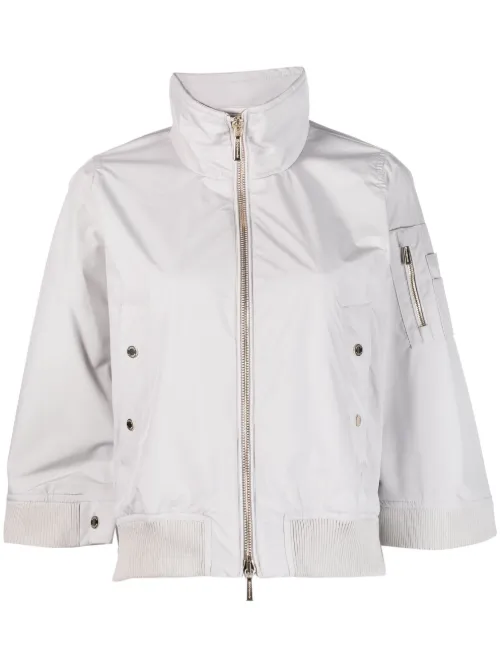 Veste bomber à manches évasées - Moorer - Modalova