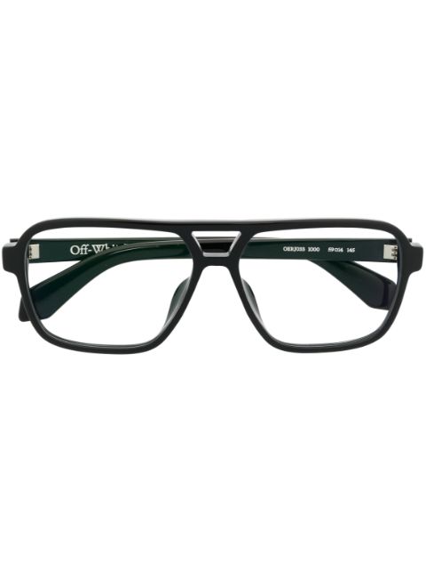 Off-White Optical Style 33 rectangle-frame glasses