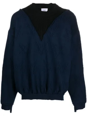 Navy merino outlet jumper