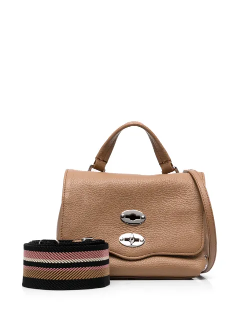 Zanellato leather stud-detail tote bag 
