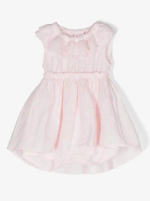 Il Gufo ruffled-detail flared dress