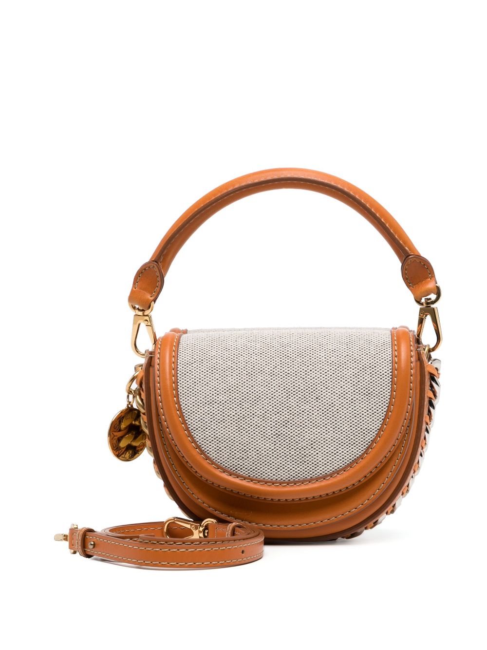 Stella McCartney Frayme Ryder leather shoulder bag Women