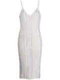 Missoni glitter-detailed knit dress - White