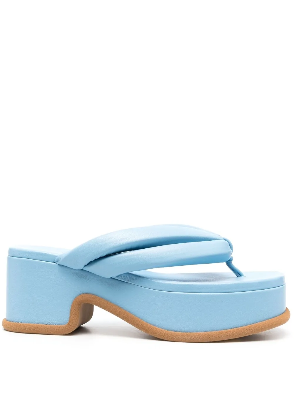 DRIES VAN NOTEN PLATFORM-SOLE OPEN-TOE SANDALS