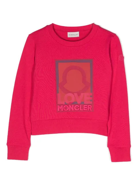 Moncler Enfant sweatshirt med grafisk tryk
