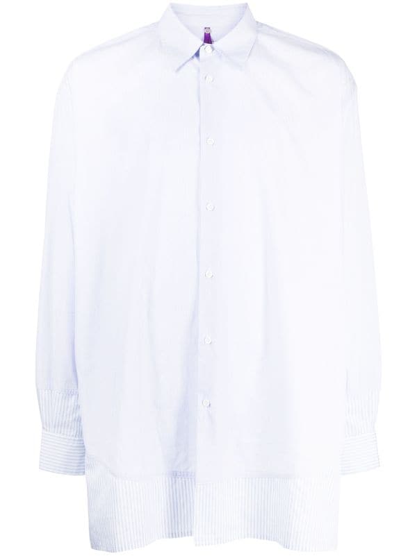 OAMC stripe-detailing Cotton Shirt - Farfetch