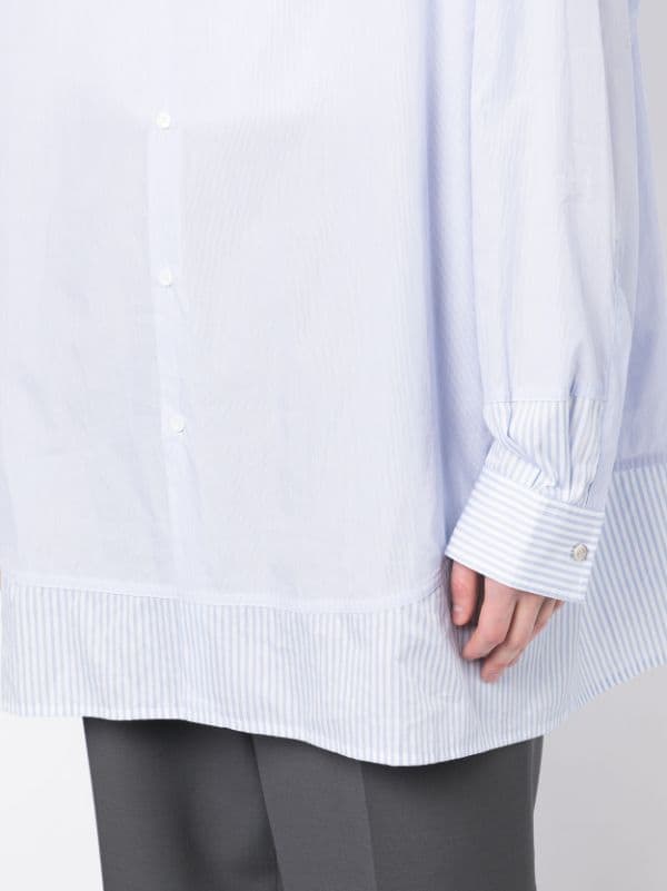 OAMC stripe-detailing Cotton Shirt - Farfetch