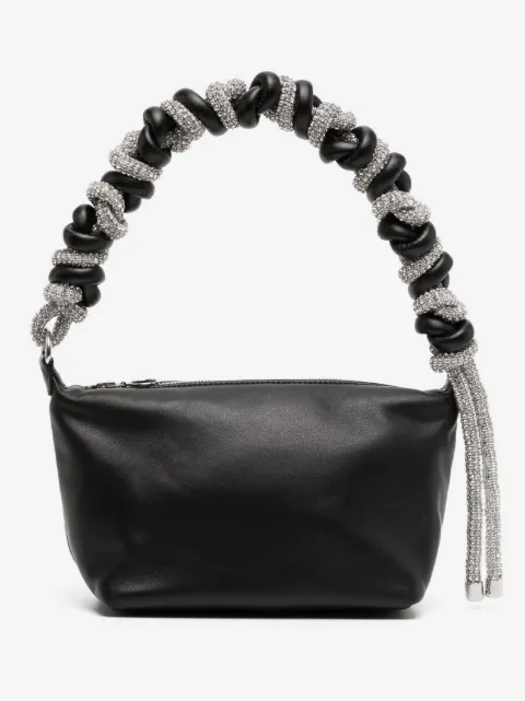 Kara crystal-embellished shoulder bag