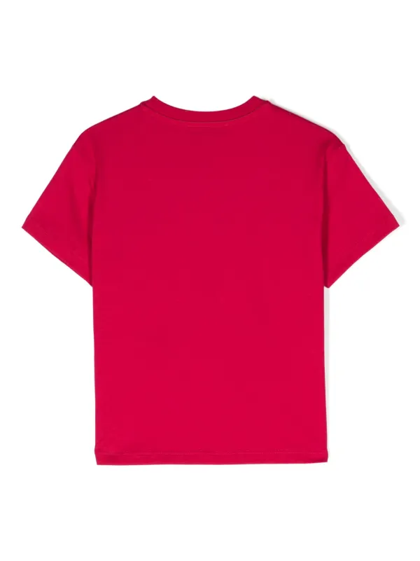 MSGM Kids ロゴ Tシャツ | ピンク | FARFETCH JP