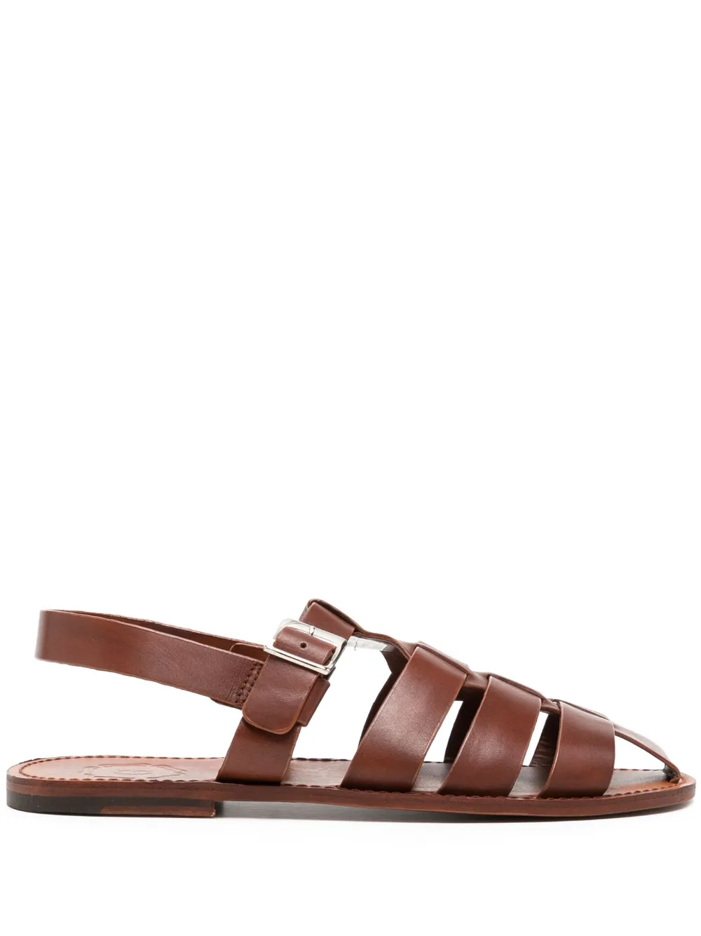 Grenson slingback leather sandals