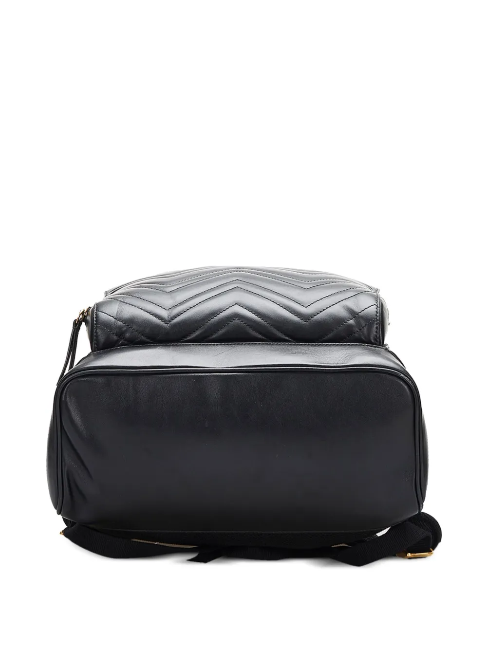 Preowned Gucci Gg Marmont Backpack In Black ModeSens