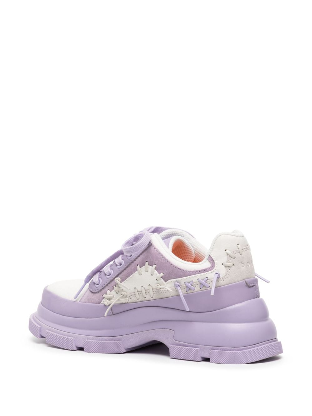 Shop Both Chunky Low-top Sneakers In Purple
