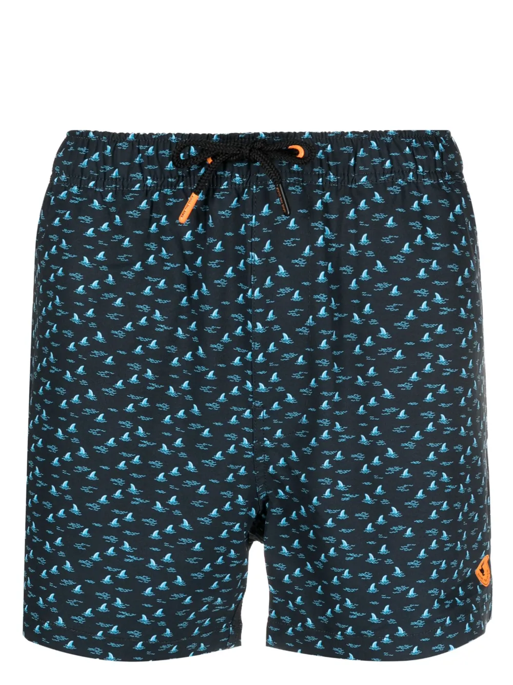Save The Duck shark-print drawstring swim shorts | Blue | Image 1