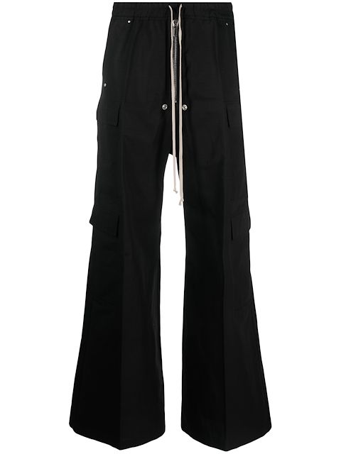 Rick Owens wide-leg cargo trousers
