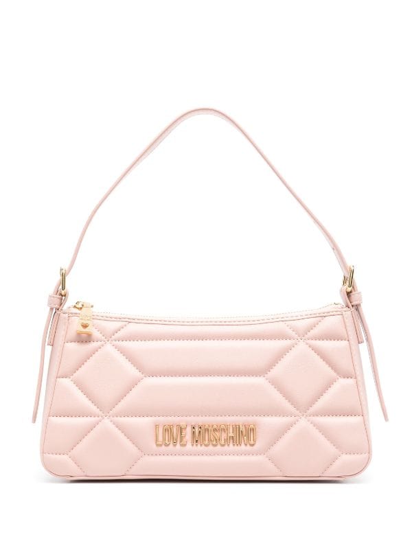 Love Moschino Quilted Leather Tote Bag Farfetch