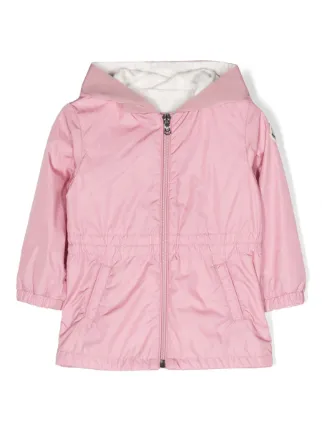 モンクレール　Moncler Enfant アウターナイロンジャケット　92㎝ Moncler Enfant Hooded Rain Jacket | Pink | FARFETCH