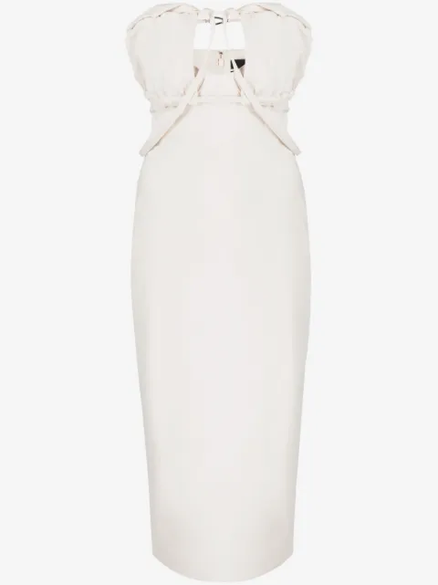 Jacquemus 精裁露肩连衣裙
