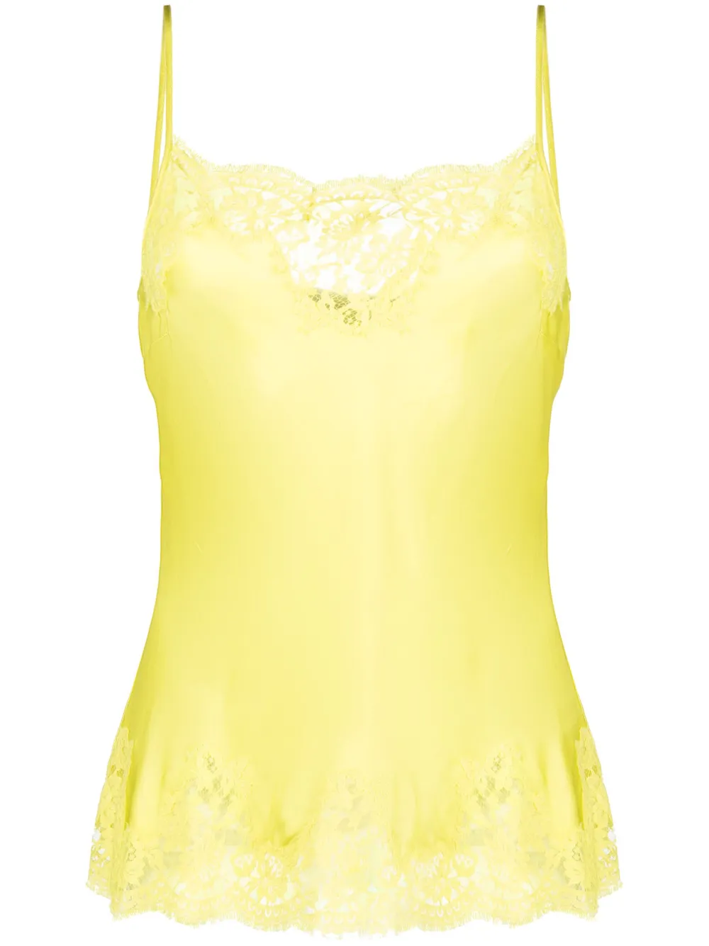 ERMANNO FIRENZE lace-detailing sleeveless camisole top