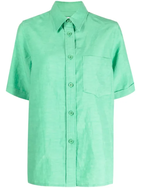 Christian Wijnants buttoned short-sleeved shirt