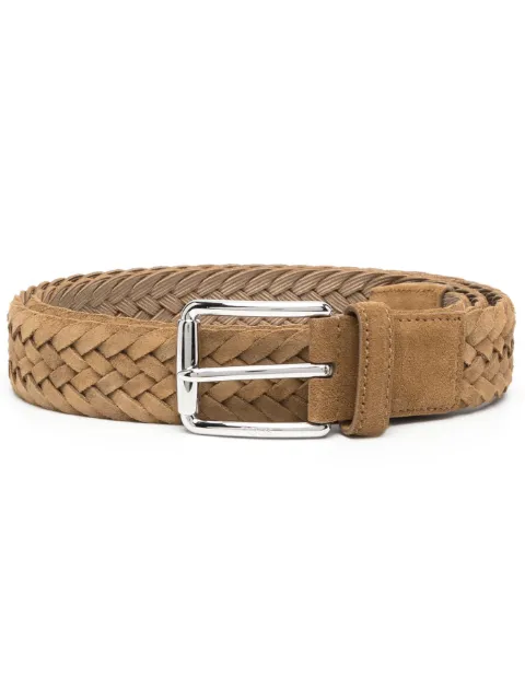 Tod's interwiven-design buckle belt