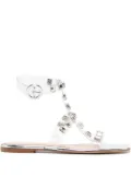 Gianvito Rossi crystal-embellished sandals - Silver