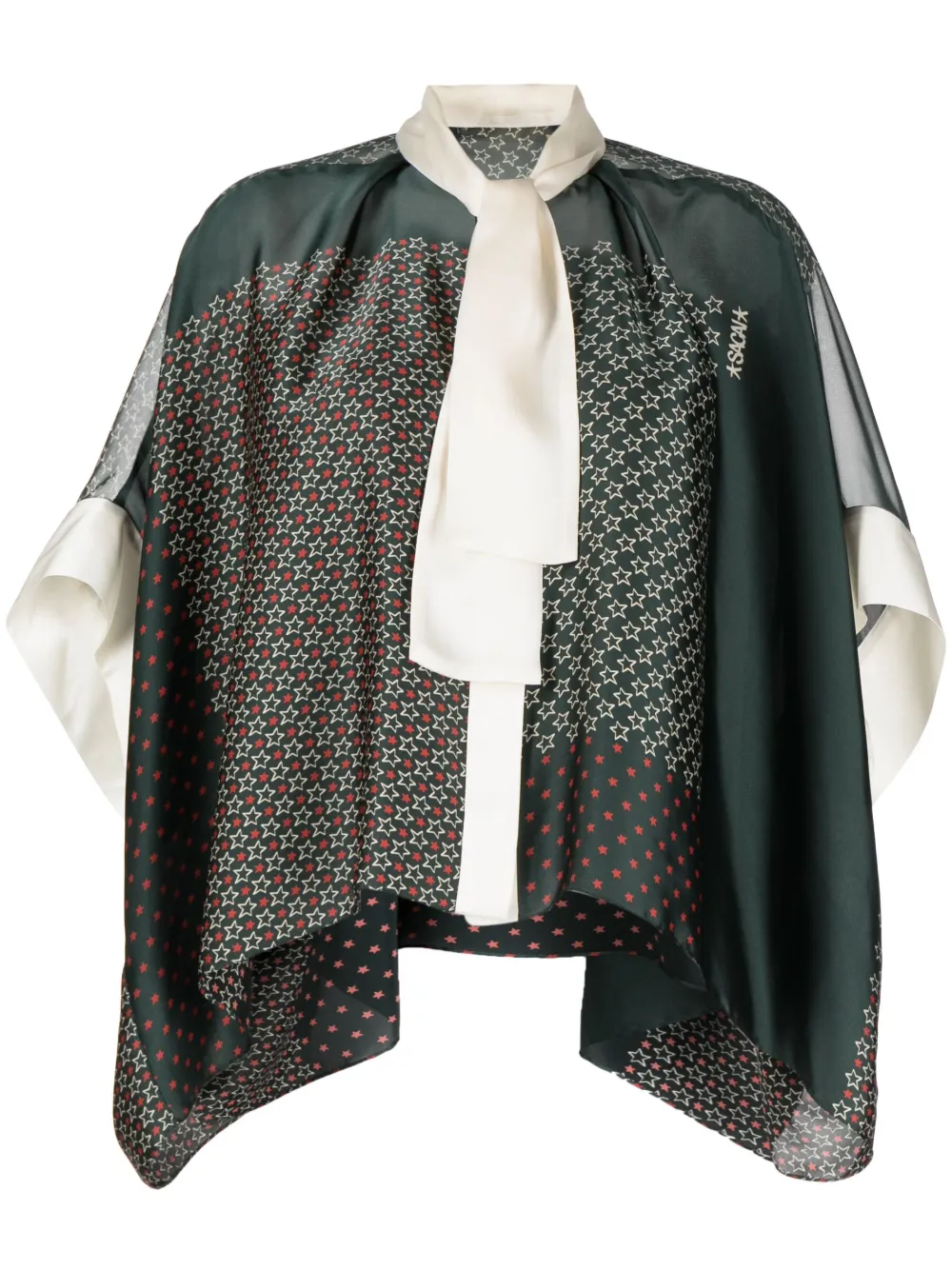 sacai Eric Haze blouse - Green