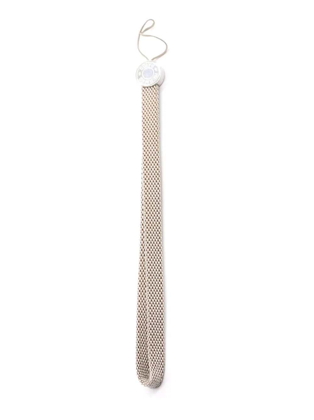 Pre-owned Hermes 2010-2020s  Detachable Phone Strap In Neutrals