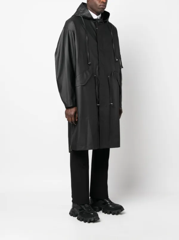 Helmut Lang ロゴ パーカーコート - Farfetch