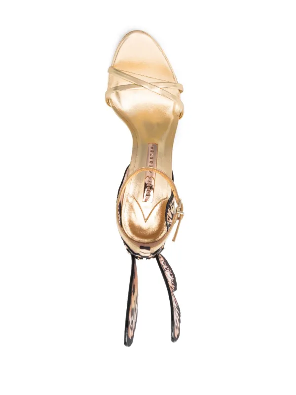 Sophia Webster Chiara 110mm Heeled Sandals | Yellow | FARFETCH Sophia Webster Chiara 110mm Heeled Sandals | Yellow | FARFETCH