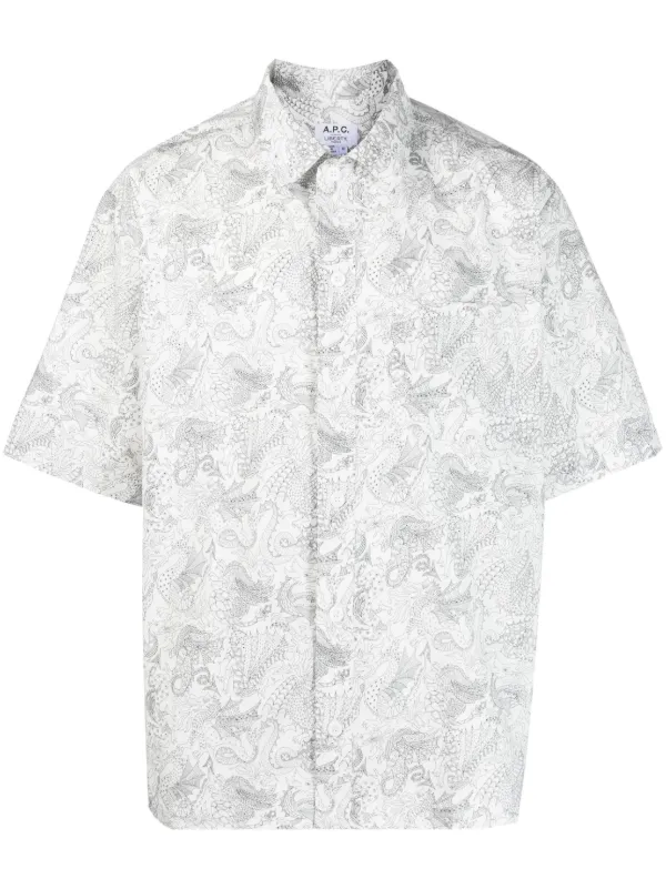 Apc short hot sale sleeve shirt