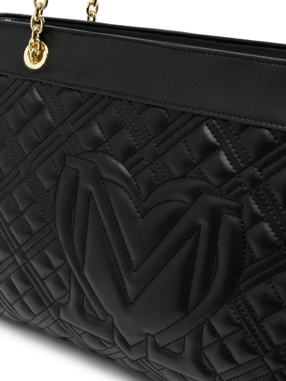 Love moschino embossed deals tote bag