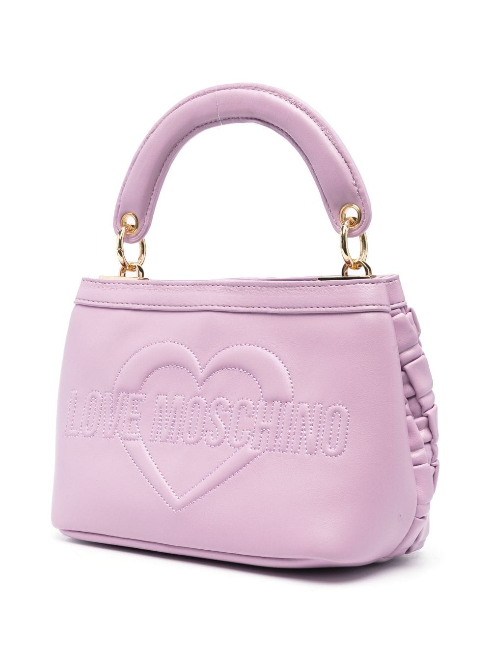 Love Moschino logo-plaque chain-link Tote Bag - Farfetch