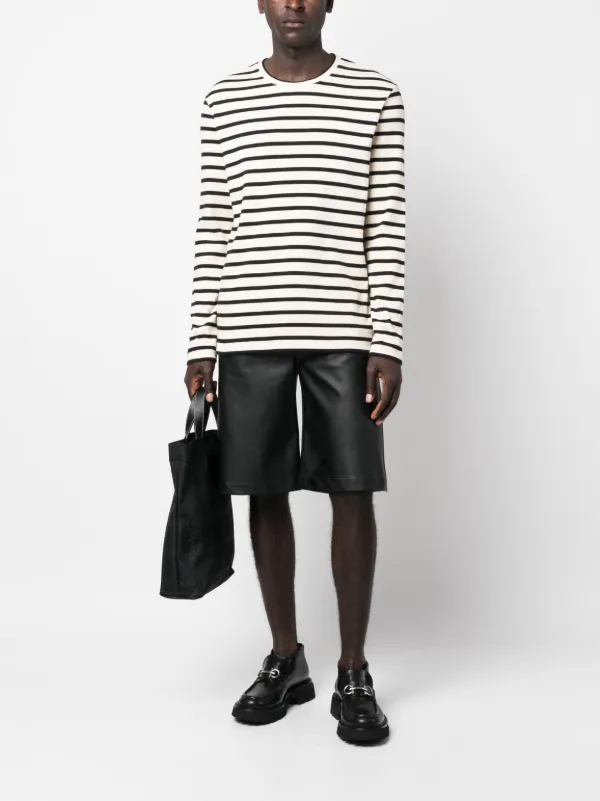 Jil Sander ストライプ スウェットシャツ | ニュートラル | FARFETCH JP