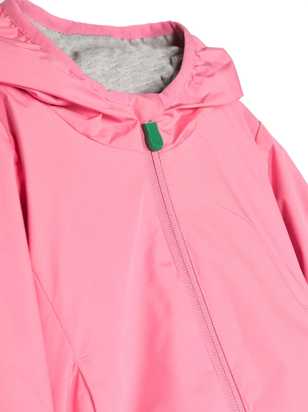 Logo-Patch Recycled-Polyester Hoodie Jacket