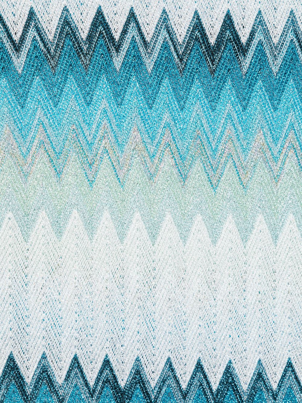 Missoni Sjaal met franjes - Blauw