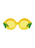 Dolce & Gabbana Kids Farmer lemon-frame sunglasses - Yellow