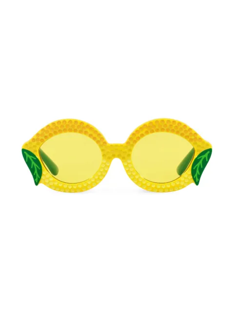 Dolce & Gabbana Kids Farmer lemon-frame sunglasses