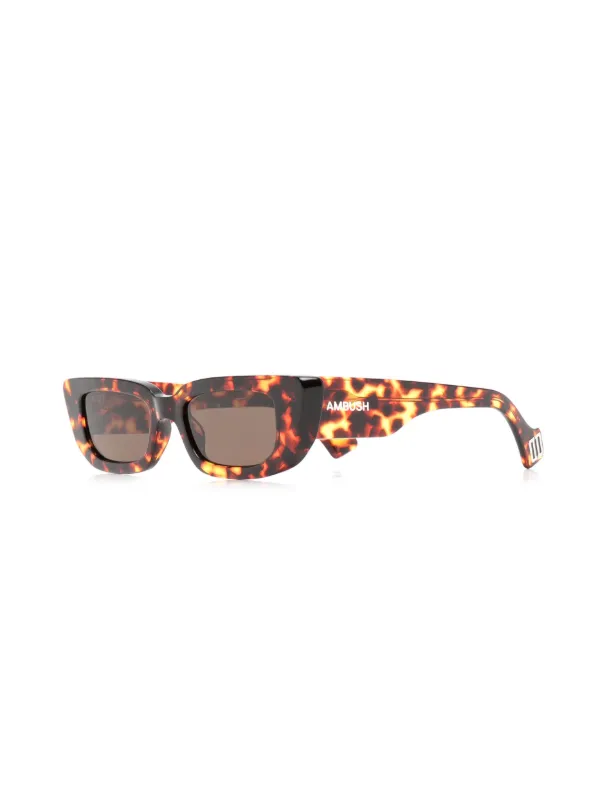 Ambush Eyewear Nova トータスシェル サングラス | ブラウン | FARFETCH JP