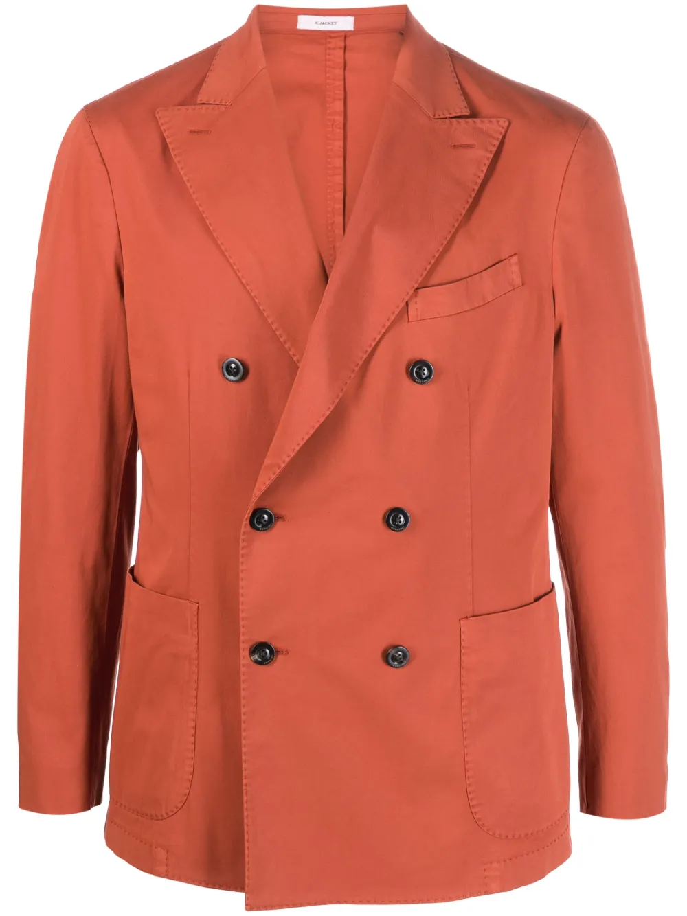 Boglioli double-breasted blazer - Orange