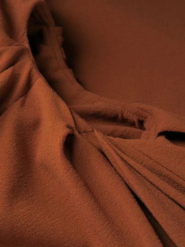 Jacquemus Abanada Draped Asymmetric Dress