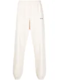 Sporty & Rich logo-print cotton track pants - Neutrals