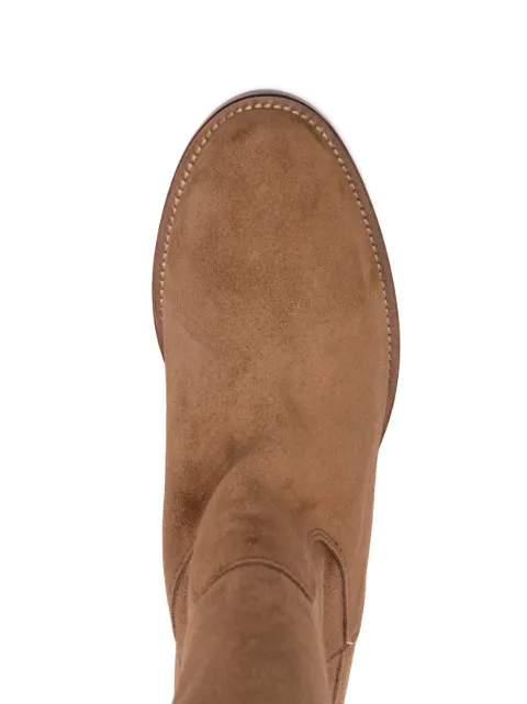 Via Roma 15 knee-length leather boots 2568776 - 3