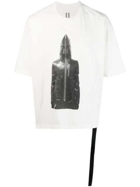 Rick Owens DRKSHDW playera con ilustración estampada