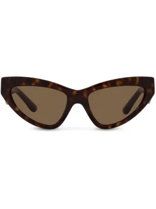 Dolce & Gabbana Eyewear DG Crossed キャットアイ サングラス