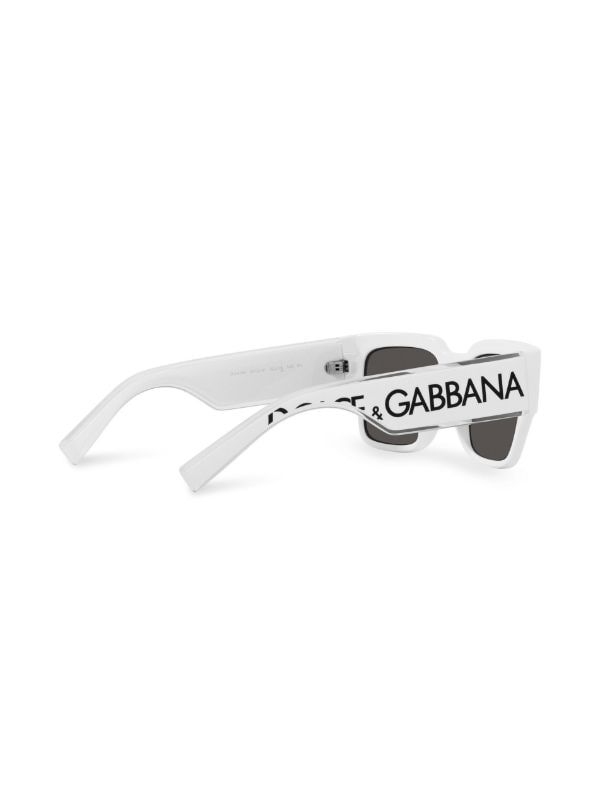 Dolce & Gabbana Eyewear logo-print square-frame Sunglasses - Farfetch