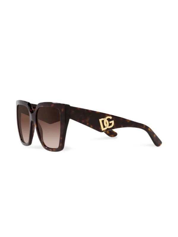 Dolce & Gabbana Eyewear トータスシェル サングラス | ブラウン 