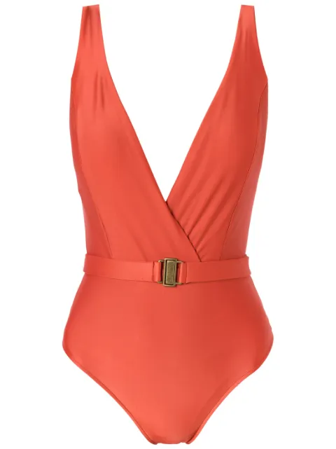 Lygia & Nanny Evita Liso V-neck swimsuit