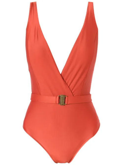 Maillot de bain Evita Liso à col v - Lygia & Nanny - Modalova