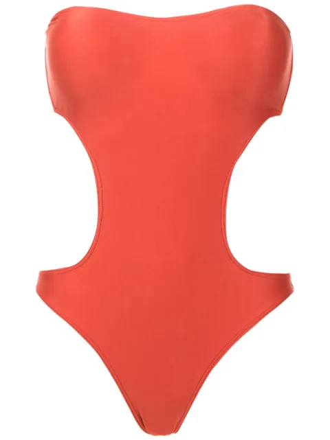 Lygia & Nanny Taylor Liso strapless swimsuit